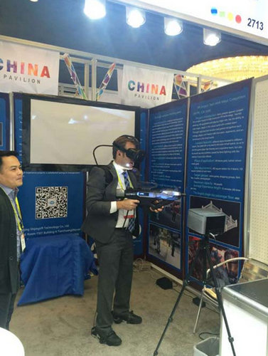 CES 2017 北京視境引領VR創新—全套穿戴式商用設備震撼首發